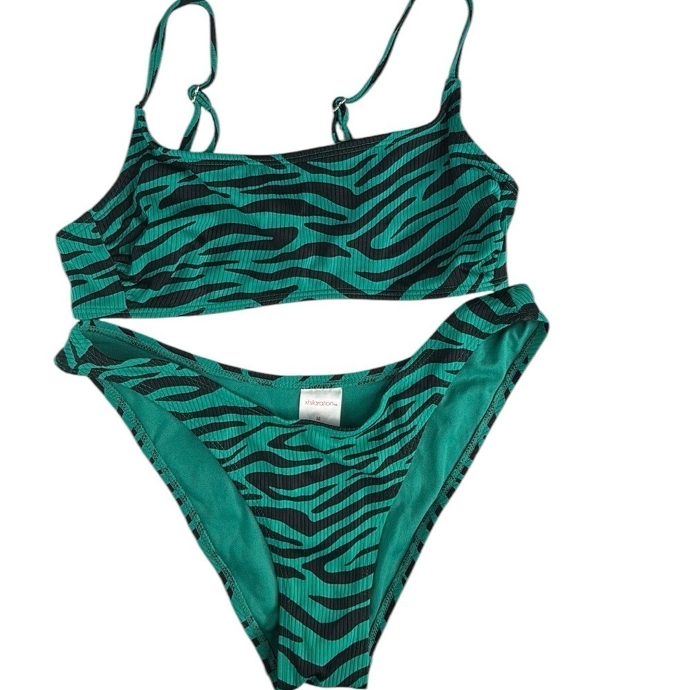 Xhilaration Animal Print Bikini SET M